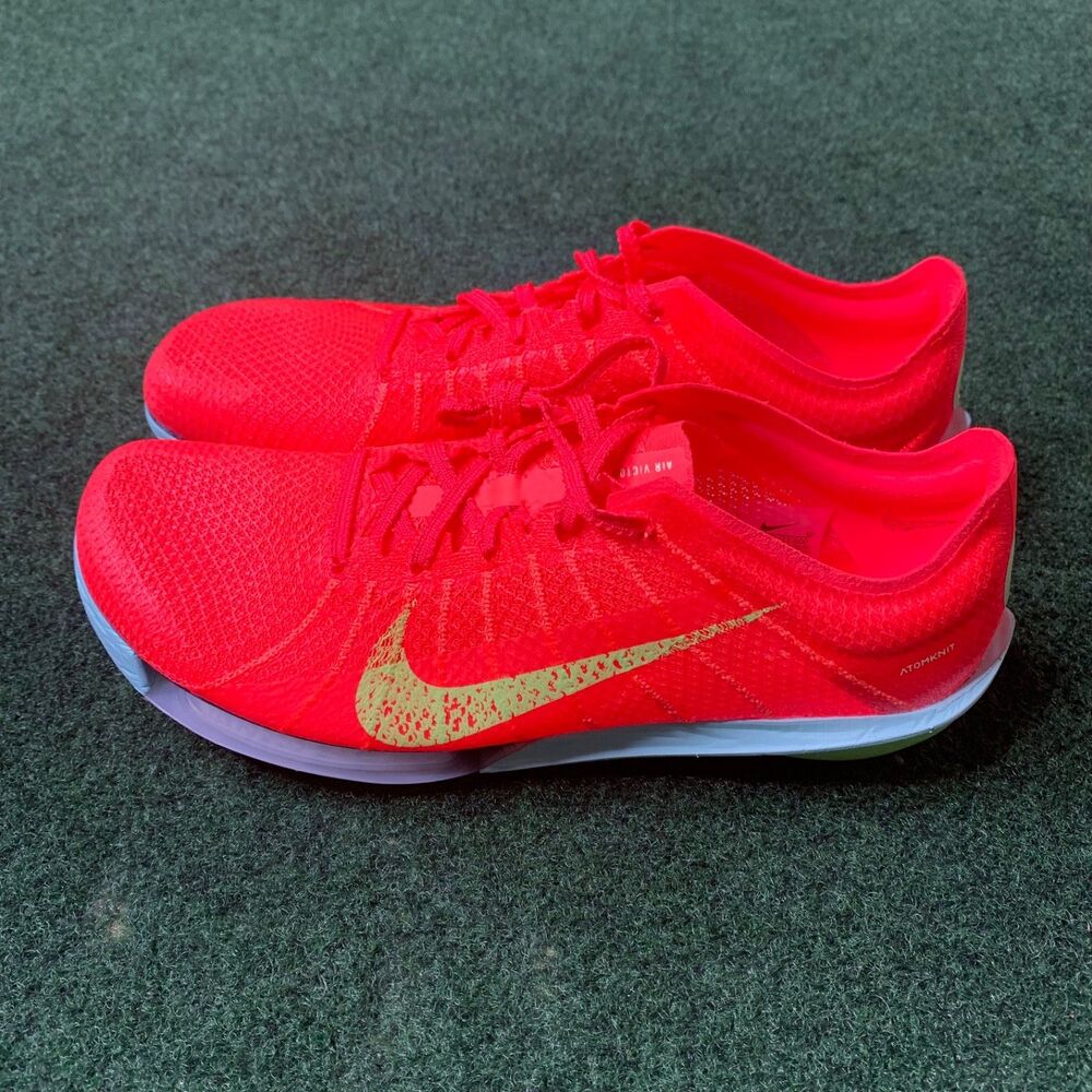 Sz 6.5 Nike Air Zoom Victory 2 “Crimson” Track Spikes Men's  FD8411-600
